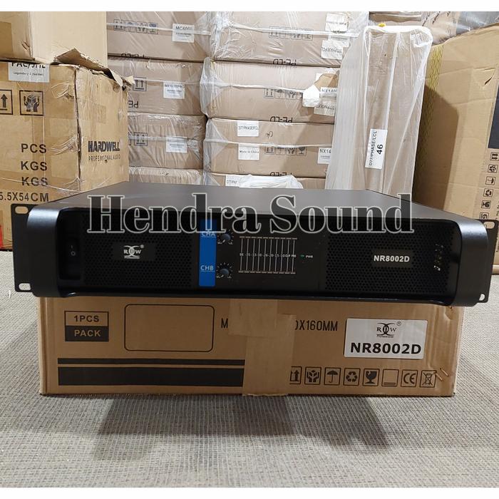 Gambar power Amplifier RDW NR8002D NR 8002D 8002 D 2 channel dari Hendra Sound Music undefined Tokopedia
