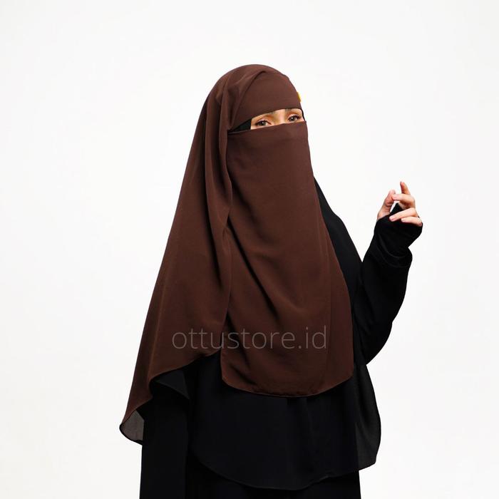 Gambar Cadar Niqob Yaman Syar'i Exclusive Zainab (Hanya Niqob) - ottustore.id - Coktu dari ottustore_id undefined Tokopedia