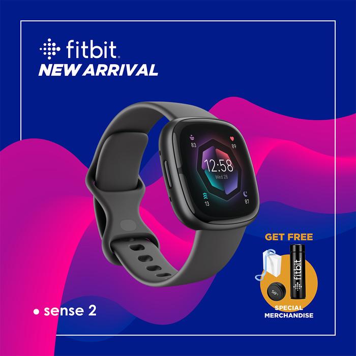 Gambar Fitbit Smartwatch Sense 2 - Graphite dari Urbanlife.Store undefined Tokopedia