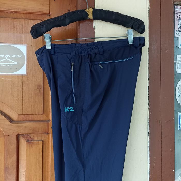 Gambar Outdoor K2 The Hightech Gear Tehnical Hiking Pants Slim Fit Size 30-32 - navy, 30 dari mamang maul_NEW undefined Tokopedia