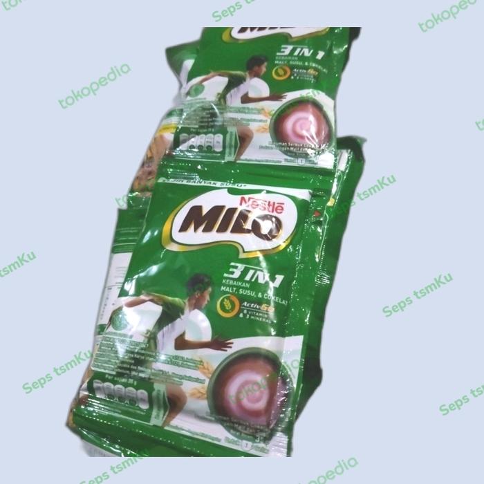 Gambar Milo 3in1 renceng 35g dari Seps tsmku undefined Tokopedia