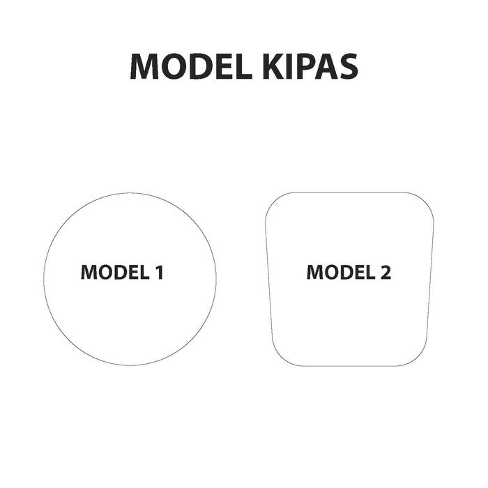 Gambar CETAK KIPAS CUSTOM / KIPAS TANGAN - MODEL 1 dari Snapy undefined Tokopedia