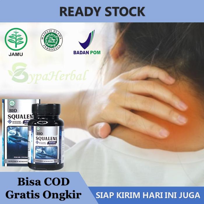 Gambar Obat Penurun Kolesterol & Darah Tinggi - BIO SQUALENE 100% ORIGINAL dari Bio Squalene Official undefined Tokopedia