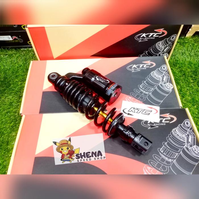 Gambar Shock breaker belakang KTC EXTREME ORIGINAL 300MM All mio smile sporty - black premium dari Shena Speed Shop undefined Tokopedia