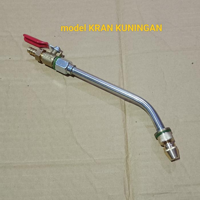 Gambar Kran nozzle cuci AC motor steam semprot air - sprayer - high pressure - KRAN KUNINGAN dari PANINO JAYA undefined Tokopedia
