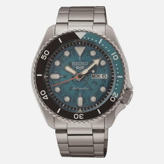 セイコー Seiko 5【SNKM50J1】Dバックル クロコ型押しレザーバンド 