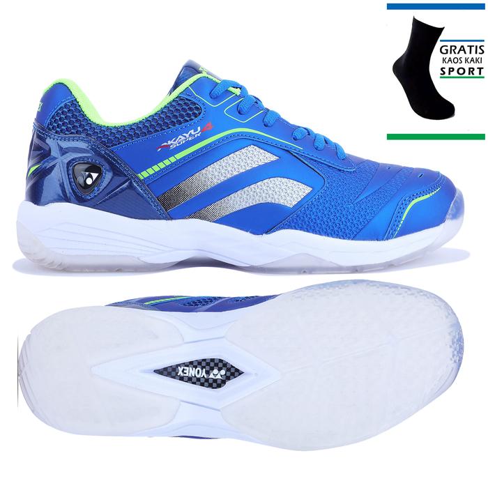 Gambar Yonex Akayu 3 Sepatu Badminton Bulu Tangkis Yonex Original - Blue Green, 44 (28 cm) dari Leond Sports undefined Tokopedia