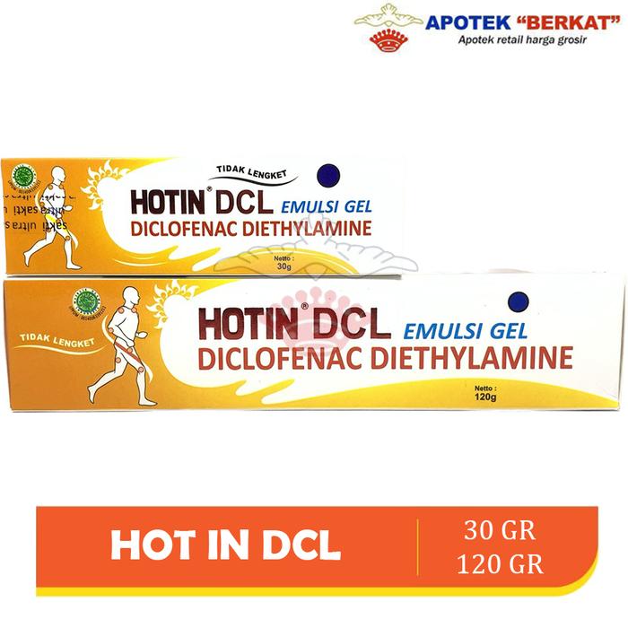 Gambar HOTIN DCL KRIM TUBE 30 GRAM/120 GRAM / NYERI OTOT - 30 GR dari APOTEK BERKAT CITRA RAYA undefined Tokopedia