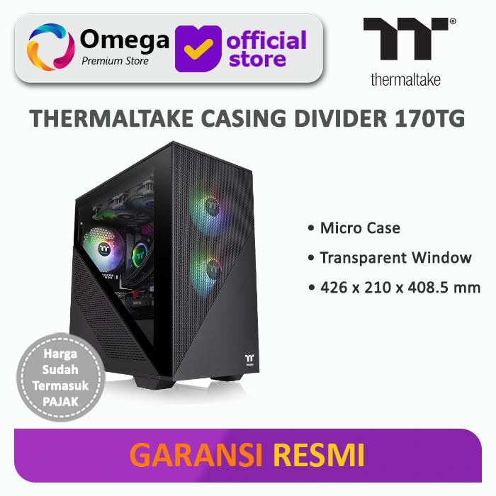 Promo Casing Thermaltake Divider 170 TG ARGB Micro ATX Cicil 0% 3x