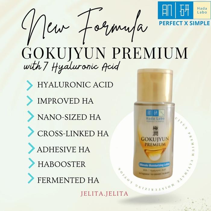 Gambar Hada Labo Gokujyun Premium Lotion with 5 Hyaluronid Acid dari JelitaJelita undefined Tokopedia