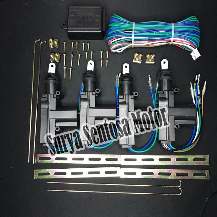Gambar Central Lock Pintu Mobil Atau Central Door Lock Mobil Universal RWB - Satu Set dari Surya Sentosa motor undefined Tokopedia