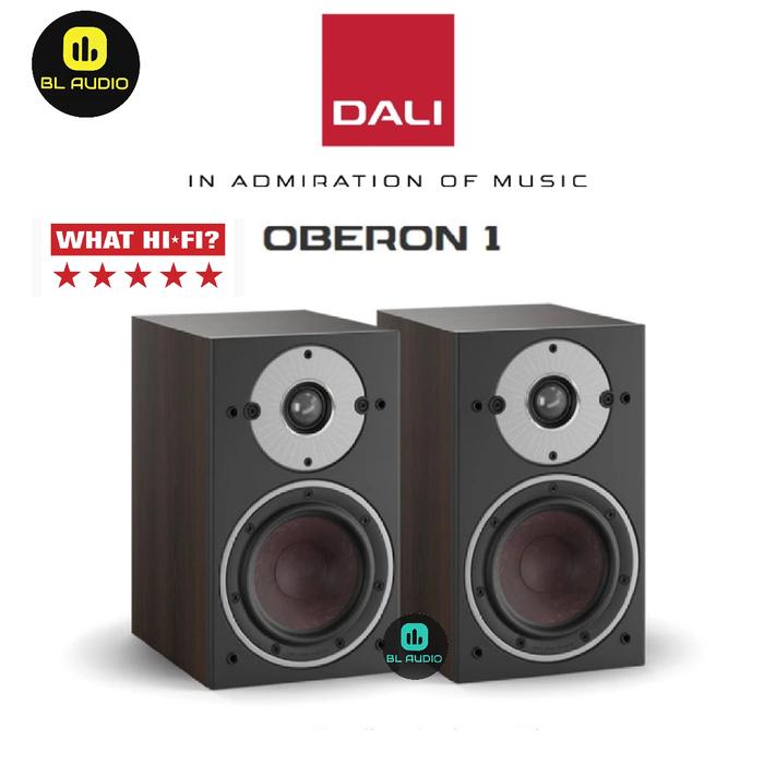 Gambar Dali Oberon 1 Ultra Oberon1 Ultra Bookshelf Speaker - Dark Walnut dari BL Audio. undefined Tokopedia