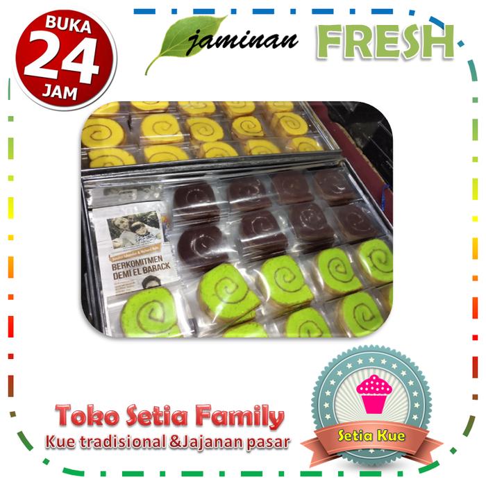 Gambar Kue Basah / Kue Subuh Pasar Senen (Fresh dan Murah Only 2500) - bolu gulung dari Kue Subuh Toko Setia Family undefined Tokopedia
