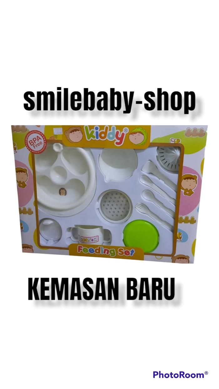 Gambar Kiddy Feeding Set Jumbo / Set Tempat Makan Bayi / Kado Lahiran dari smilebaby-shop undefined Tokopedia