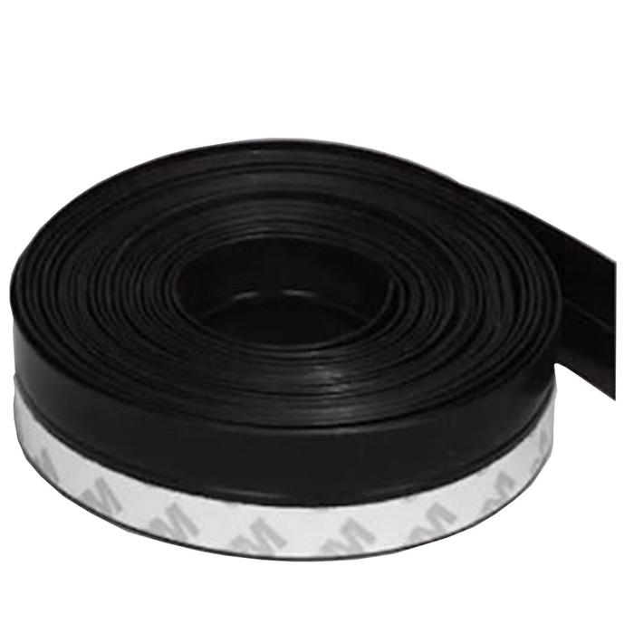 Gambar Penutup Celah Bawah Pintu Silikon, Karet Penutup Celah Pintu & Jendela - Hitam, 25 mm dari D&A Mart undefined Tokopedia