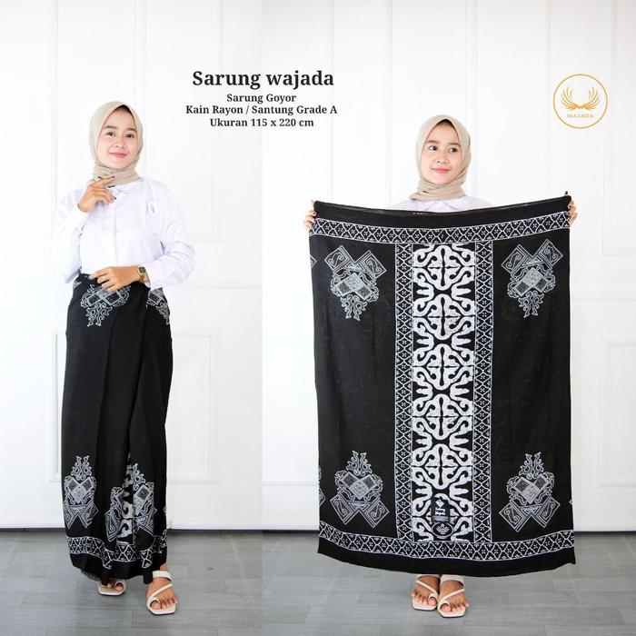 Gambar Sarung Perempuan Santri Seragam Santri Pondok Pesantren Santriwati - Candi dari saf_store undefined Tokopedia