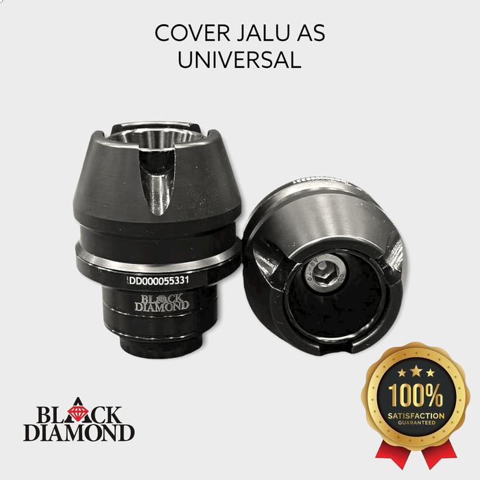 Gambar Cover Jalu As Roda Jumbo R15 R25 MT CBR150 CBR250 Ninja Black Diamond - Hitam dari Black Diamond Official Store undefined Tokopedia