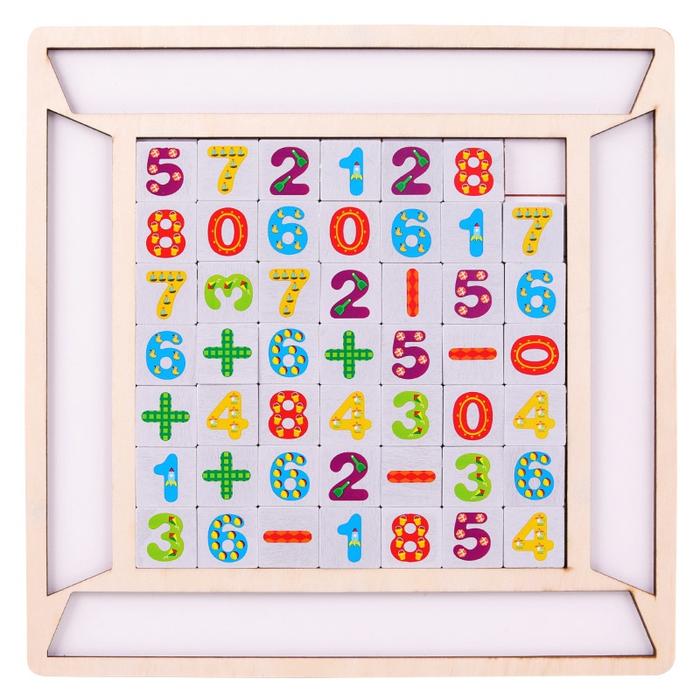 Gambar Mainan Edukasi Anak Wooden Logic Game / Mainan Montessori Terbaru - number dari Olive Tree Indonesia undefined Tokopedia