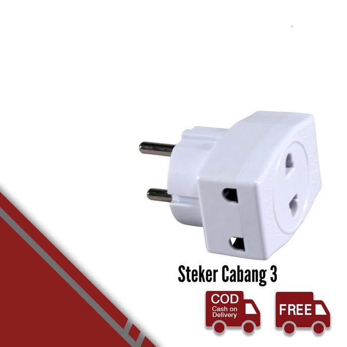 Gambar Stop Kontak Steker Cabang 3 Kuningan Dengan Switch Pengaman 10A - Steker Cabang 3 dari MST TOOLS undefined Tokopedia