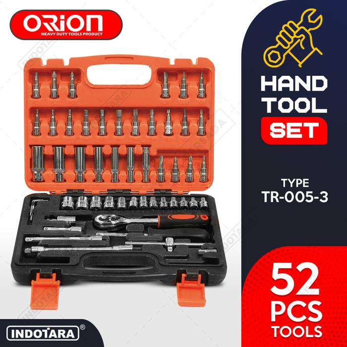 Gambar Hand Toolset / Tool Kit Set / Toolkit Toolbox Orion - TR005-3 dari PT. Indotara Persada undefined Tokopedia