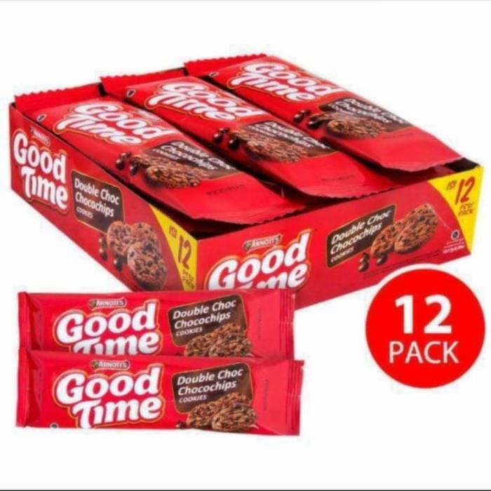 Gambar Goodtime good time cookies double choc chocochips ( isi 12 pcs) dari Warung Entong undefined Tokopedia