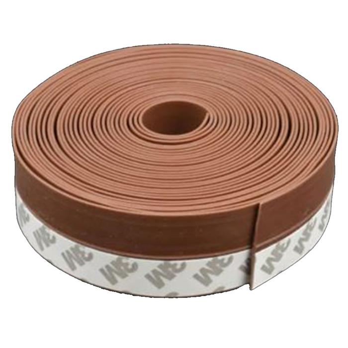Gambar Penutup Celah Bawah Pintu Silikon, Karet Penutup Celah Pintu & Jendela - Cokelat, 25 mm dari D&A Mart undefined Tokopedia