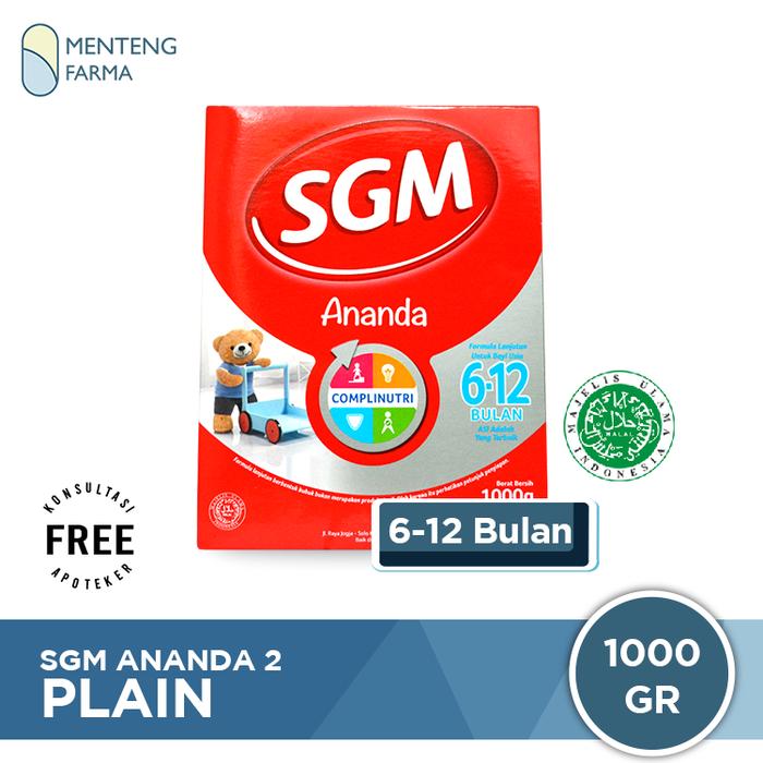 Gambar SGM Ananda 2 (6 - 12 Bulan) Formula Bayi Bubuk 1000 Gram dari Menteng Farma undefined Tokopedia