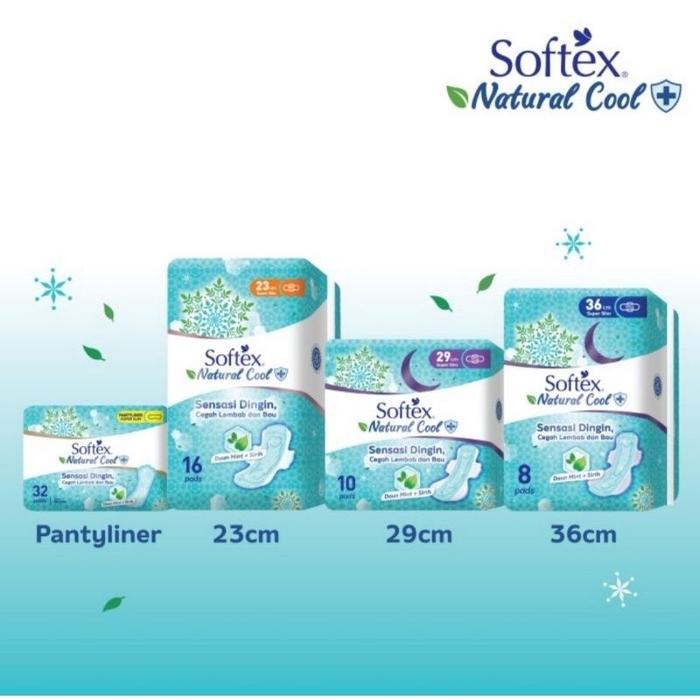 Gambar Softex Natural Cool - Pentyliner dari Aneka Kids Malang undefined Tokopedia