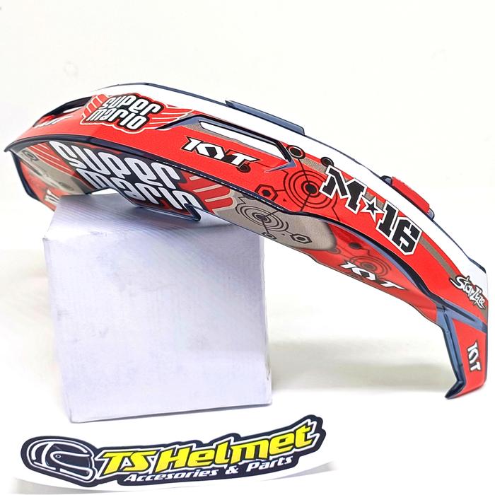 Gambar Spoiler Ttc Rhino Spiderman Deadpool Ratapark Mario simeon - Super Mario dari Ts Helmet 2872 undefined Tokopedia