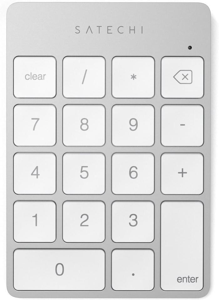Gambar Satechi Slim Wireless Numeric 18 Keys Key Extended Keypad - Putih dari Hello El Official undefined Tokopedia