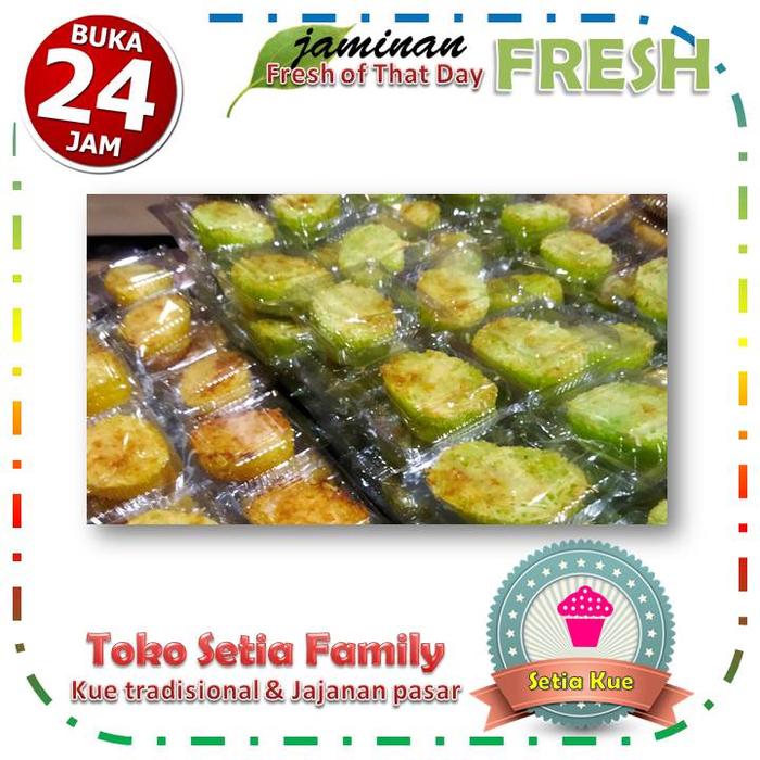 Gambar Kue Basah / Kue Subuh Pasar Senen (Fresh dan Murah Only 2500) - bikakeju pandan dari Kue Subuh Toko Setia Family undefined Tokopedia