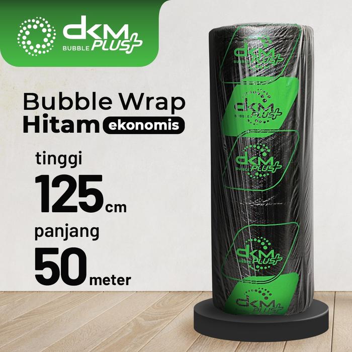Gambar Plastik Bubble/Buble/babel Wrap DKM+/Bubble Wrap Premium Ekonomis - Hitam Standar, 125cm x 50m dari Aneka Bungkus undefined Tokopedia