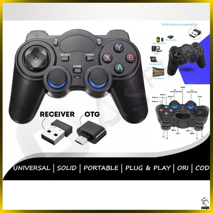 Gambar Joystick Wireless Original Gamepad Game Gaming Stick Stik Laptop Pc dari Allstore PKU undefined Tokopedia