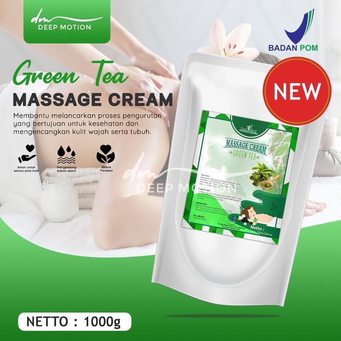 Gambar Massage Cream Aromatic / Krim Massage Spa Refleksi Hotel 1 L - Elona - GREENTEA dari Inovasi Milenia NEW undefined Tokopedia