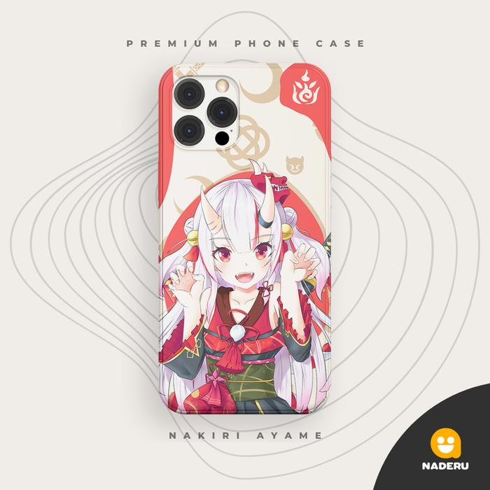 Gambar Phone case Hololive JP - Nakiri Ayame [AONOUTA] - Fullprint 3D dari Naderu undefined Tokopedia