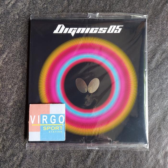 Gambar Butterfly Dignic 05 karet bat bet pingpong 100%ORIGINAL - Hitam, 2.1mm dari VIRGO SPORT Station undefined Tokopedia