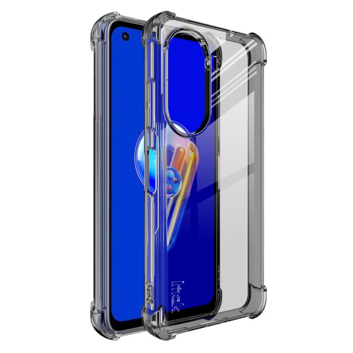 Gambar Case Asus Zenfone 9 / 9Z (5G) IMAK Shockproof AirBags Casing - Clear Black dari Grandepath undefined Tokopedia