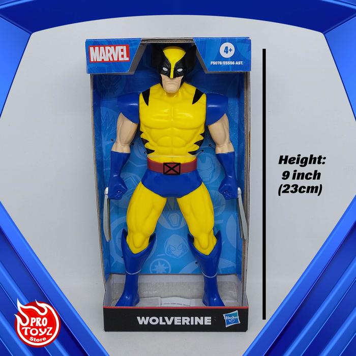 Gambar WOLVERINE 9 inch Action Figure Marvel HASBRO 100% Original dari PROTOYZ undefined Tokopedia