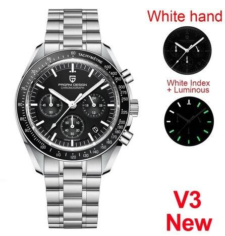 Gambar PAGANI DESIGN PD-1701 ( OMEGA SPEEDMASTER HOMAGE ) Jam Tangan - Black dari SaleSeasons undefined Tokopedia