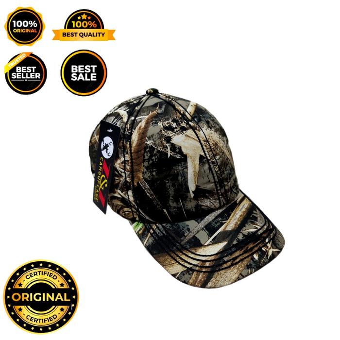 Gambar Topi Hunting Topi berburu motif realtree Max-5 (Bordir) - Polos Max5 dari Balad bolang undefined Tokopedia