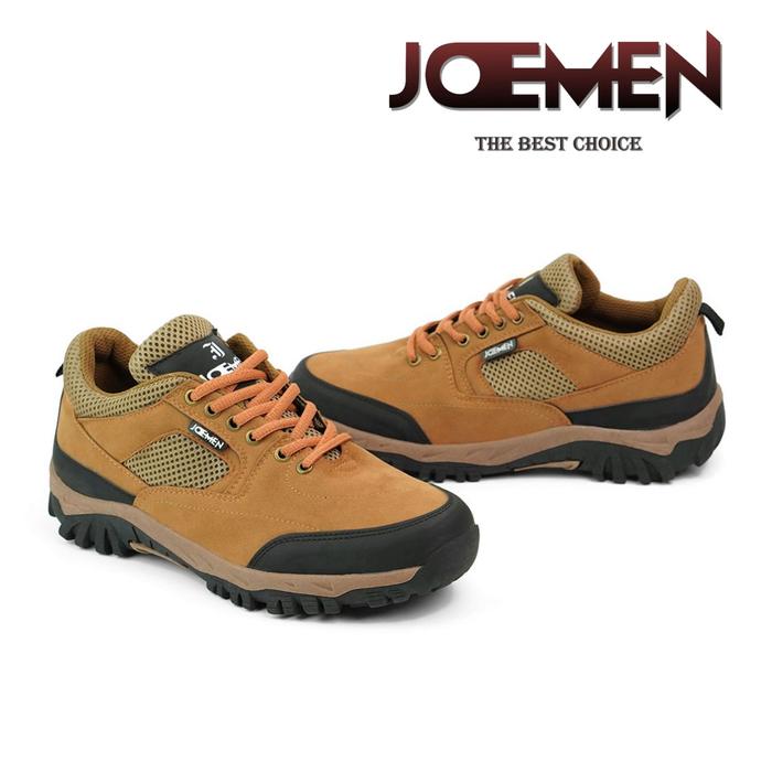 Gambar Sepatu Hiking Pria Original Joemen J 66 Sepatu Gunung Wanita Outdoor - Coklat Muda, 39 dari Manaji Store undefined Tokopedia