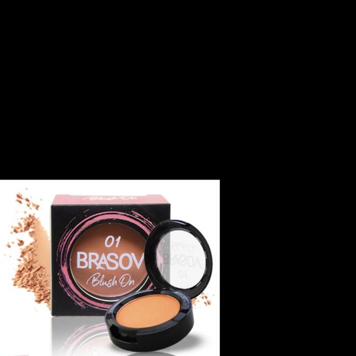 Gambar BRASOV CHEEK POWDER MATTE - BLUSH ON MATTE LONGLASTING 4.5gr - BRV BLUSH 01 dari CHICBEAUTE undefined Tokopedia