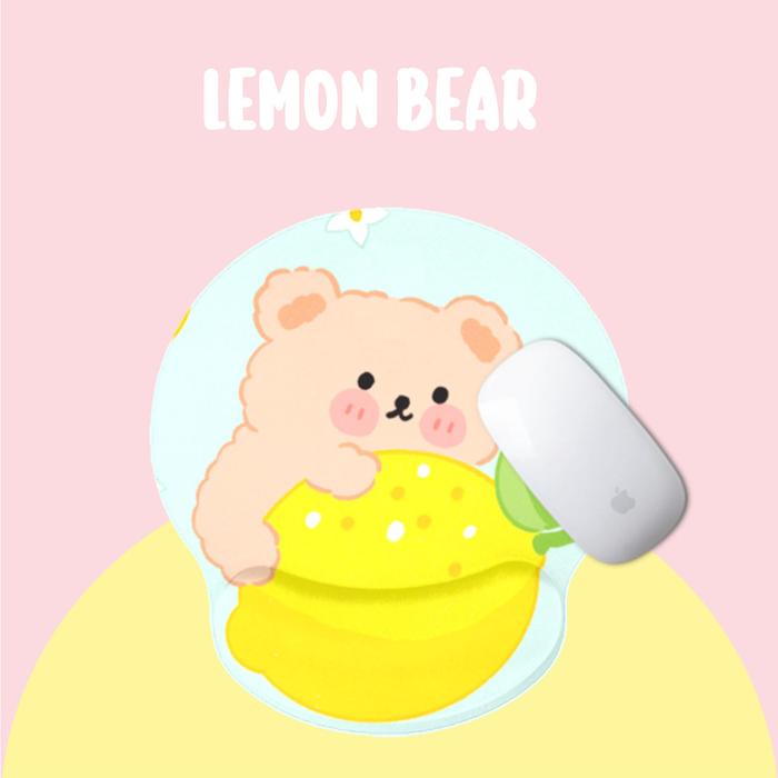 Gambar Mouse Pad Alas Polos Anti-Slip Lucu Motif Kartun Laptop Asus Acer Hp - lemon bear dari lanalini.id undefined Tokopedia