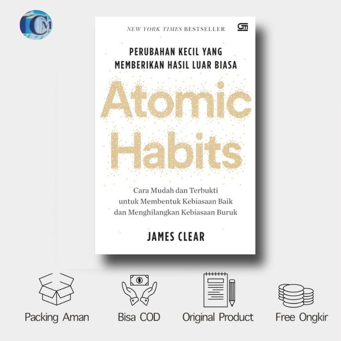 Gambar Atomic Habits / The Habit Journal - James Clear - Automic Habit dari Cerdas Media Book undefined Tokopedia