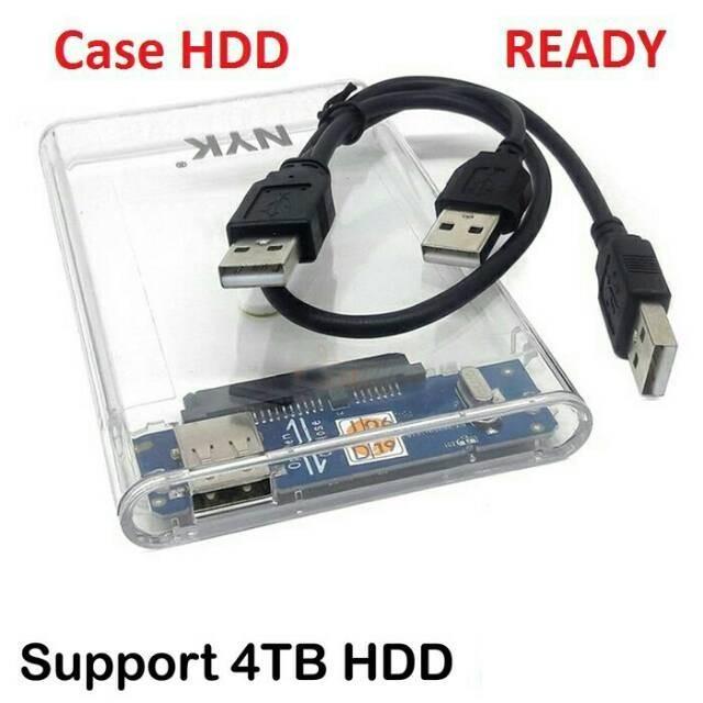 Gambar HDD Enclosure Casing Hard Disk HDD SSD 2.5" inch Sata USB 2.0/3.0 NYK - NYK USB 2.0 dari Olshop Acc96 undefined Tokopedia