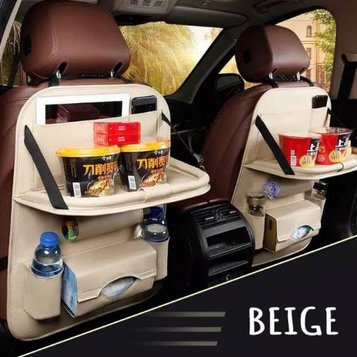 Gambar Car Seat Organizer - cream+meja dari Tanzstorelz undefined Tokopedia