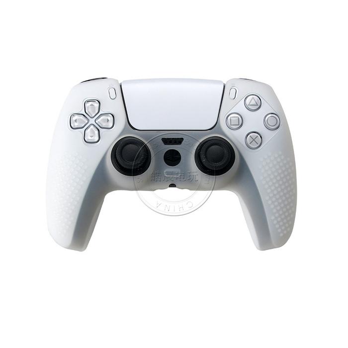 Gambar Silicon Stick PS5 / Silikon Stik PS5 / Silicone Dualsense - PutihTransparan dari Wijaya Gaming Shop undefined Tokopedia