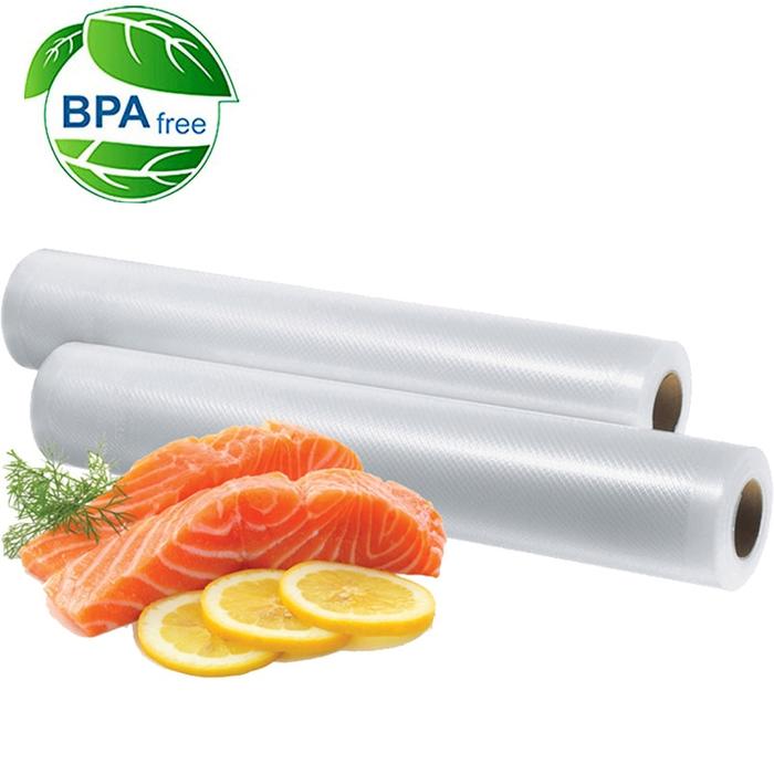 Gambar Kantong Plastik Vacuum Sealer BPA Free 1Roll Lebar 20Cm Panjang 5Meter - 20 x 500Cm dari IritDuit undefined Tokopedia