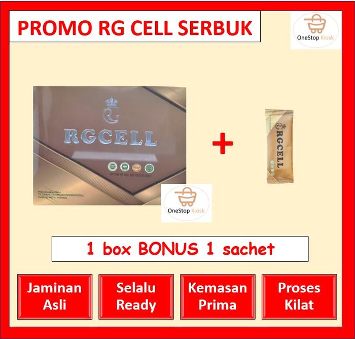 Gambar RG Cell - Nutrisi Peptide stem cell - 1 Box Bundle dari Onestop Kiosk undefined Tokopedia