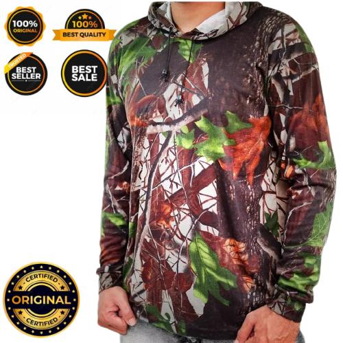 Gambar Kaos hoodie camo kaos berburu hunting green single - Tangan Pendek, M dari Balad bolang undefined 5 Tokopedia